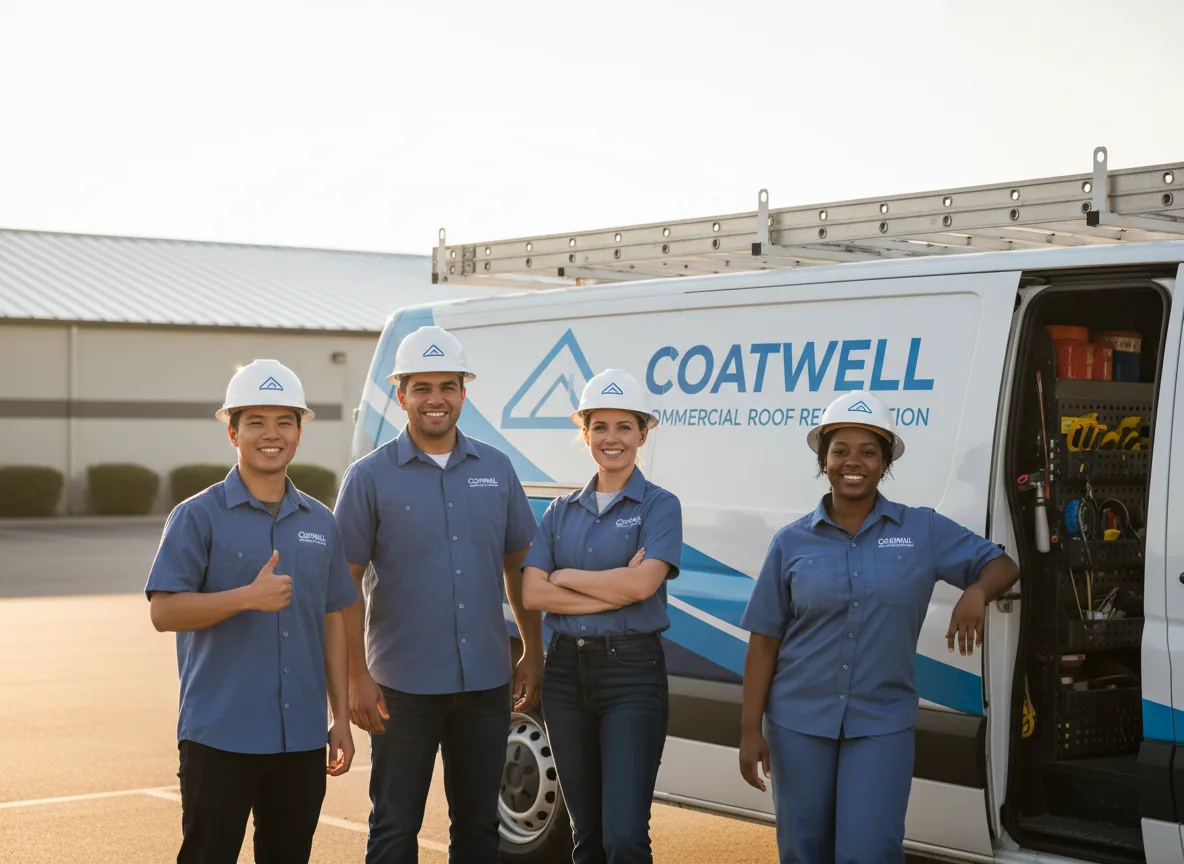 Commercial roof coating company in Shelton, WA